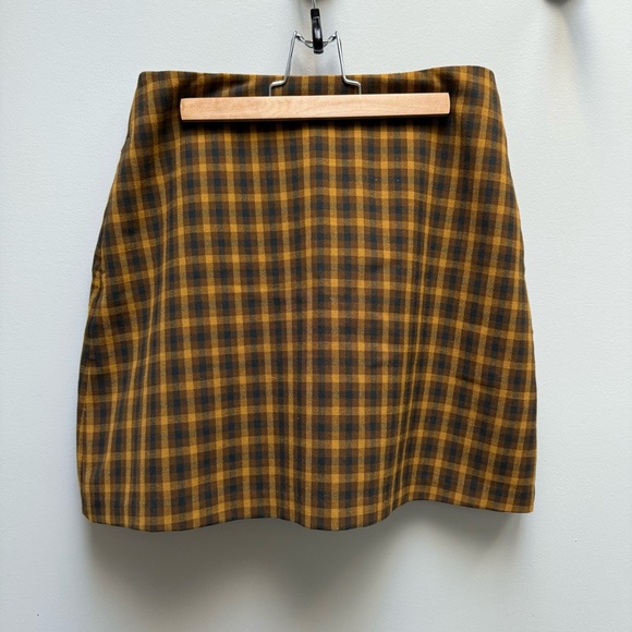 Wilfred Plaid Mini Skirt (6) - Picture 1 of 7